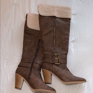 Faux Fur Boots